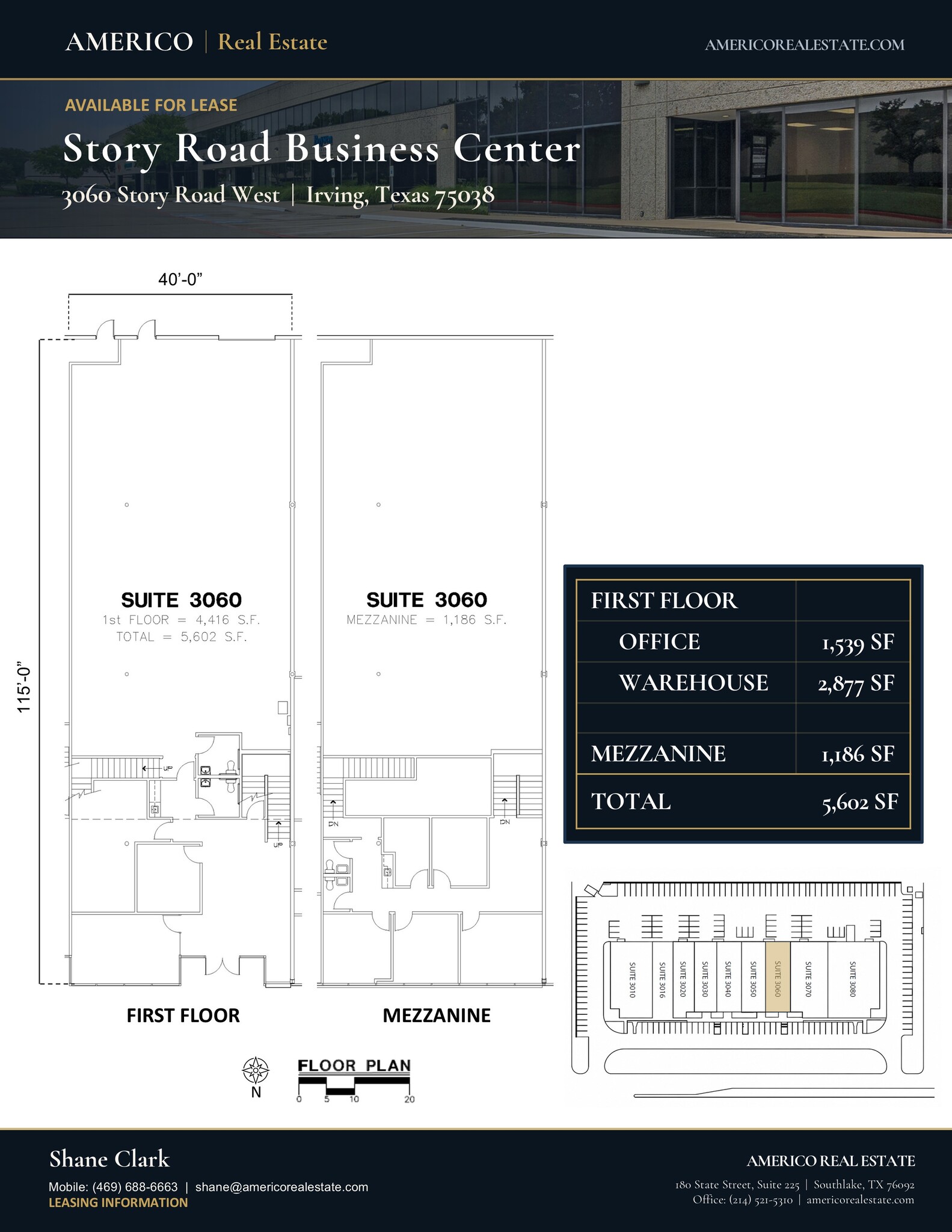 3000-3080 Story Rd W, Irving, TX for lease Floor Plan- Image 1 of 1