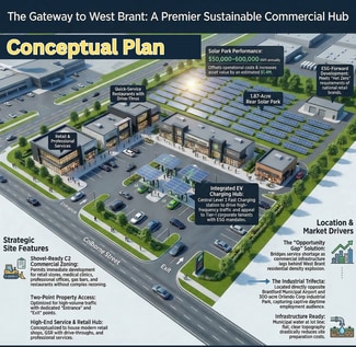 More details for Brant Airport Commercial on 4.65 Acres – for Sale, Brant, ON