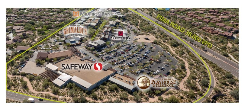 20551-20975 N Pima Rd, Scottsdale, AZ for lease - Aerial - Image 3 of 3