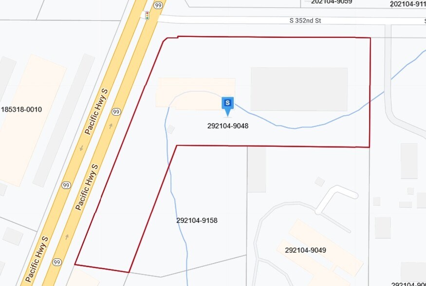 35200 Pacific Hwy S, Federal Way, WA à vendre - Plan cadastral - Image 1 de 1