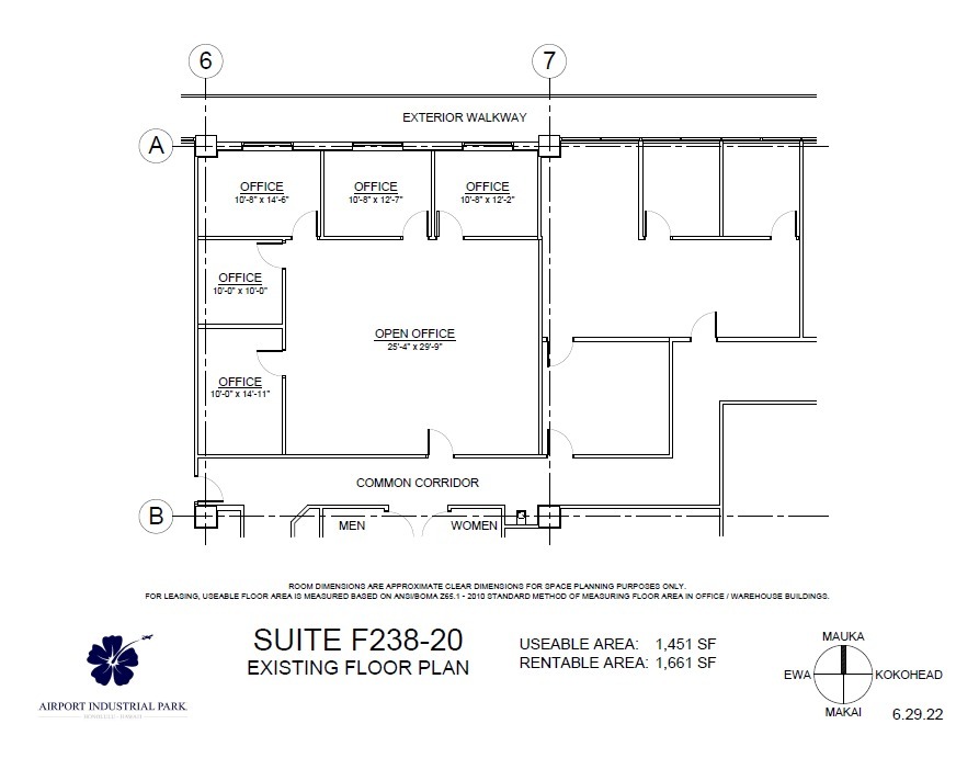 3375 Koapaka St, Honolulu, HI à louer Plan d  tage- Image 1 de 2