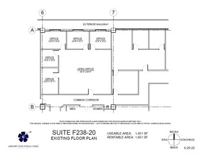 3375 Koapaka St, Honolulu, HI à louer Plan d  tage- Image 1 de 2