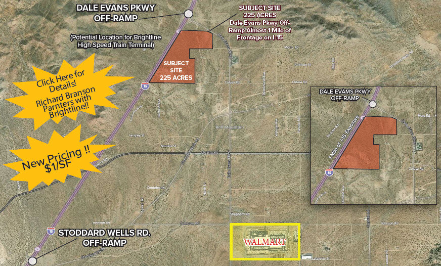 284 Acres Dale Evans Pky, Apple Valley, CA for sale - Building Photo - Image 1 of 1