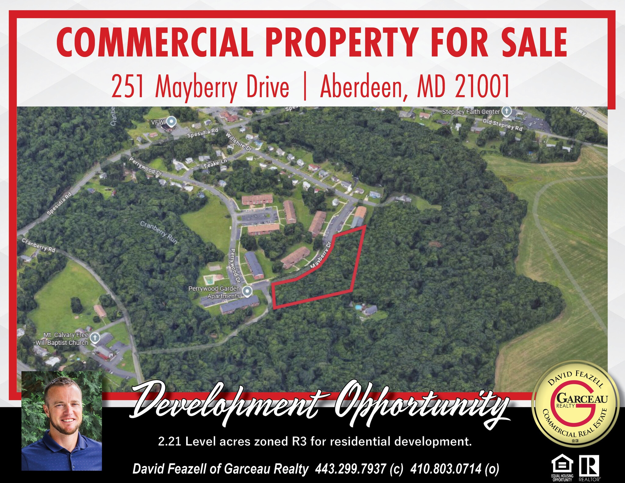 251 Mayberry Dr, Aberdeen, MD à vendre Aérien- Image 1 de 7