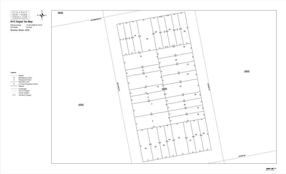 179 Milford St, Brooklyn, NY for sale - Plat Map - Image 3 of 3