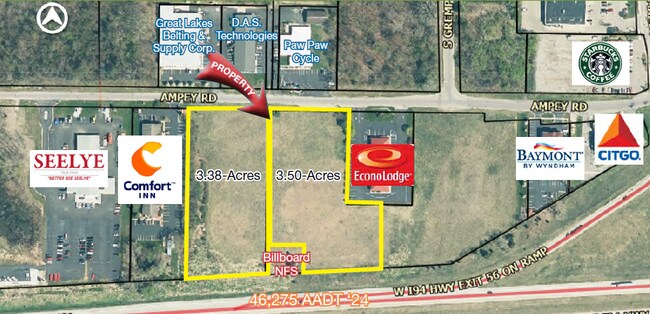 Plus de détails pour Ampey Road, Paw Paw, MI - Terrain à vendre