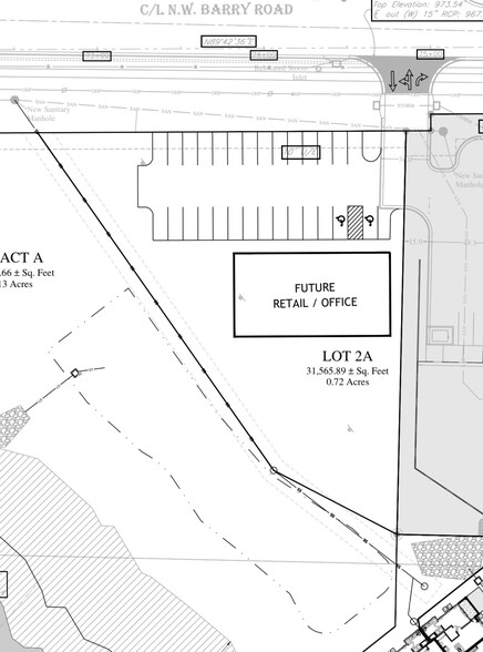 Barry Rd. & Green Hills Rd, Kansas City, MO for sale - Site Plan - Image 1 of 10