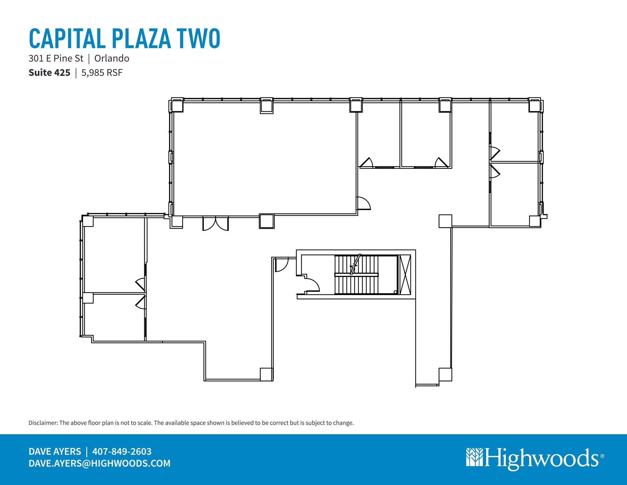 301 E Pine St, Orlando, FL for lease Site Plan- Image 1 of 1