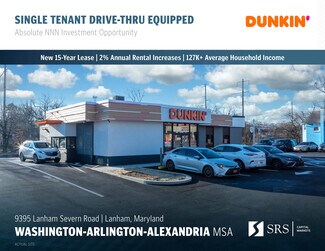 Plus de détails pour 9395 Lanham Severn Rd, Seabrook, MD - Commerce de détail à vendre