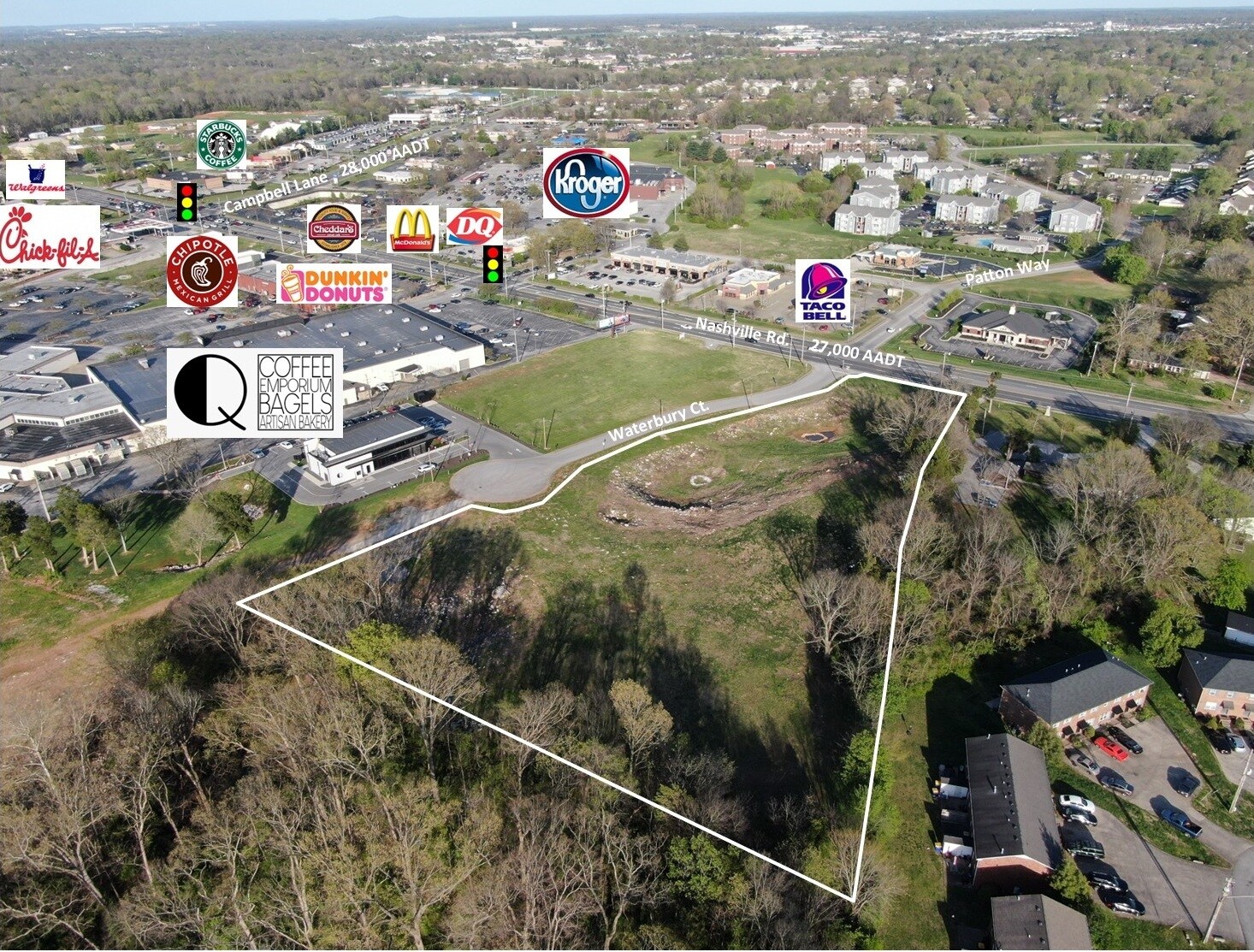 2509 Nashville rd, Bowling Green, KY à vendre Photo du bâtiment- Image 1 de 6