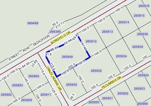 916 E Borgfeld Dr, San Antonio, TX à vendre - Plan cadastral - Image 1 de 11