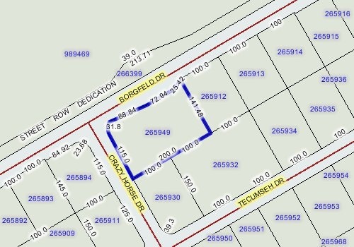916 E Borgfeld Dr, San Antonio, TX for sale - Plat Map - Image 1 of 11