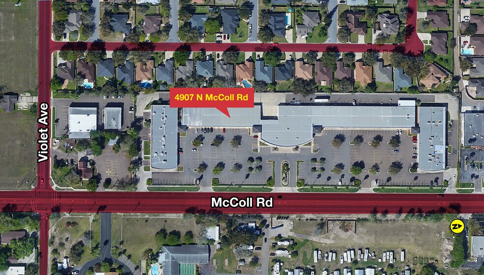 5113 N McColl Rd, McAllen, TX à louer - Aérien - Image 3 de 4