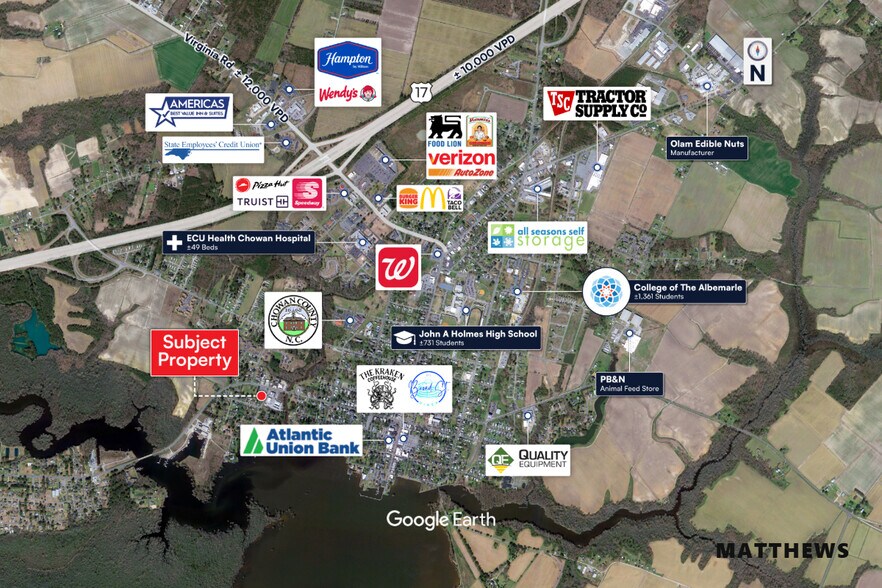 413 W Queen St, Edenton, NC à vendre - Photo du bâtiment - Image 3 de 3