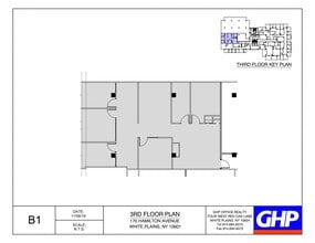170 Hamilton Ave, White Plains, NY à louer Plan de site- Image 1 de 1