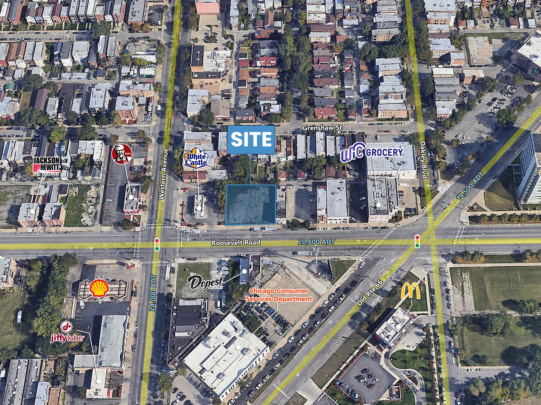 2336-2346 W Roosevelt Rd, Chicago, IL for sale Building Photo- Image 1 of 5