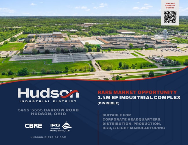 More details for 5455-5555 Darrow Rd, Hudson, OH - Industrial for Lease