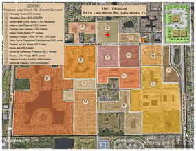 8475 Lake Worth Rd, Lake Worth, FL - aerial  map view