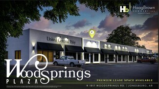 Plus de détails pour 1817 Woodsprings Rd, Jonesboro, AR - Commerce de détail à louer