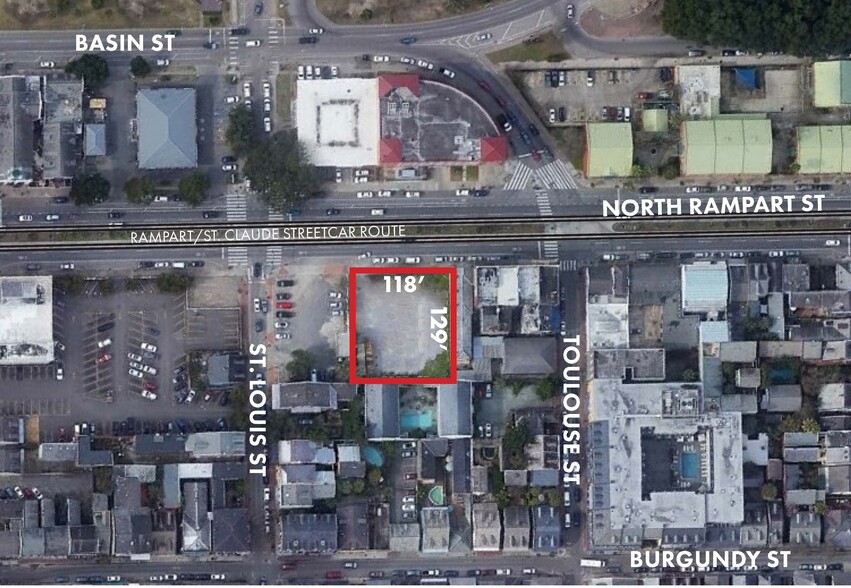 524 N Rampart St, New Orleans, LA for sale - Aerial - Image 1 of 2