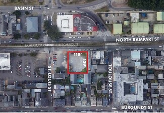 Plus de détails pour 524 N Rampart St, New Orleans, LA - Terrain à vendre