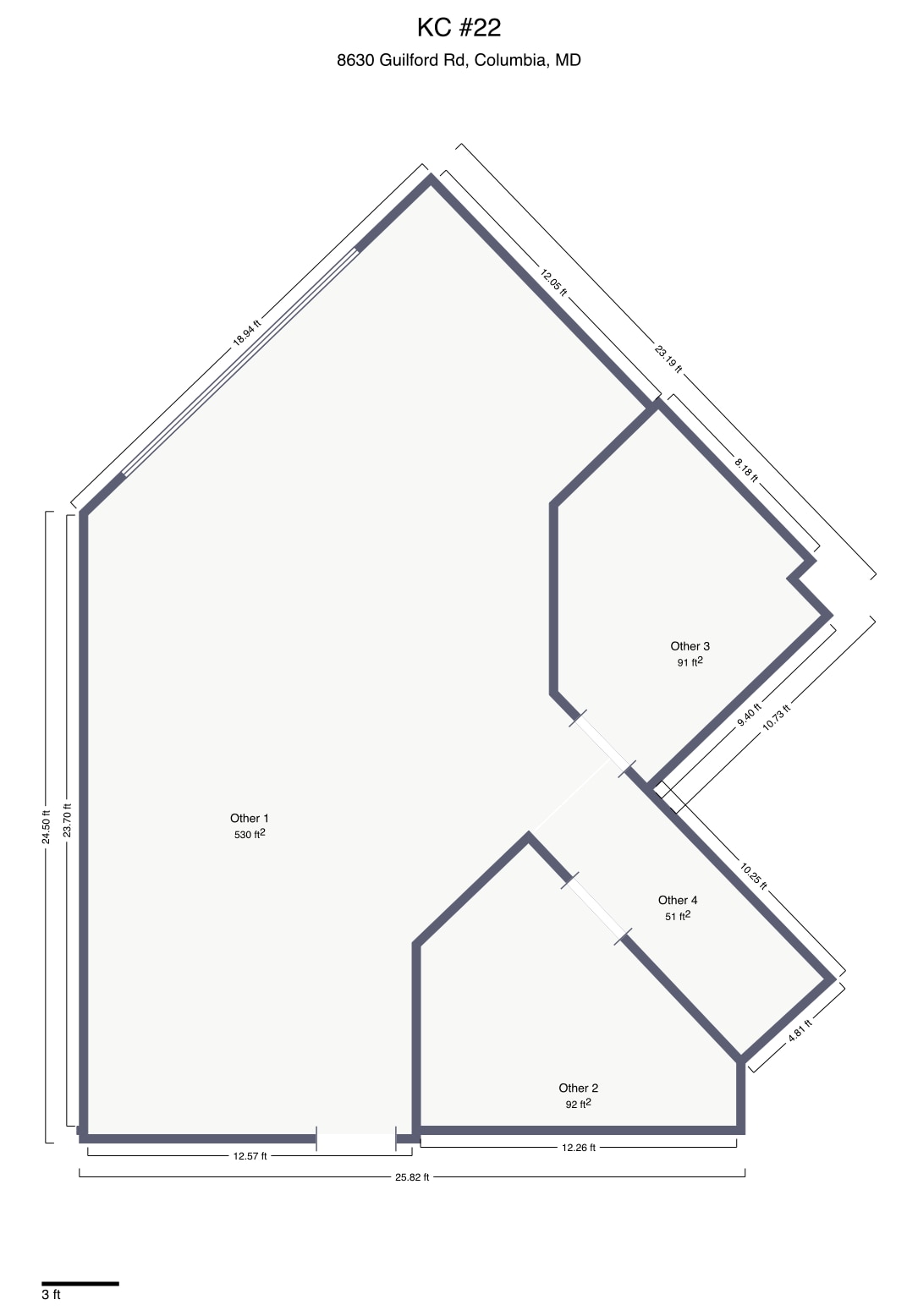 8640 Guilford Rd, Columbia, MD for lease Floor Plan- Image 1 of 2
