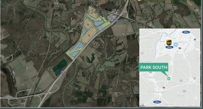 Ball Park Rd, Lebanon Junction, KY - AERIAL  map view