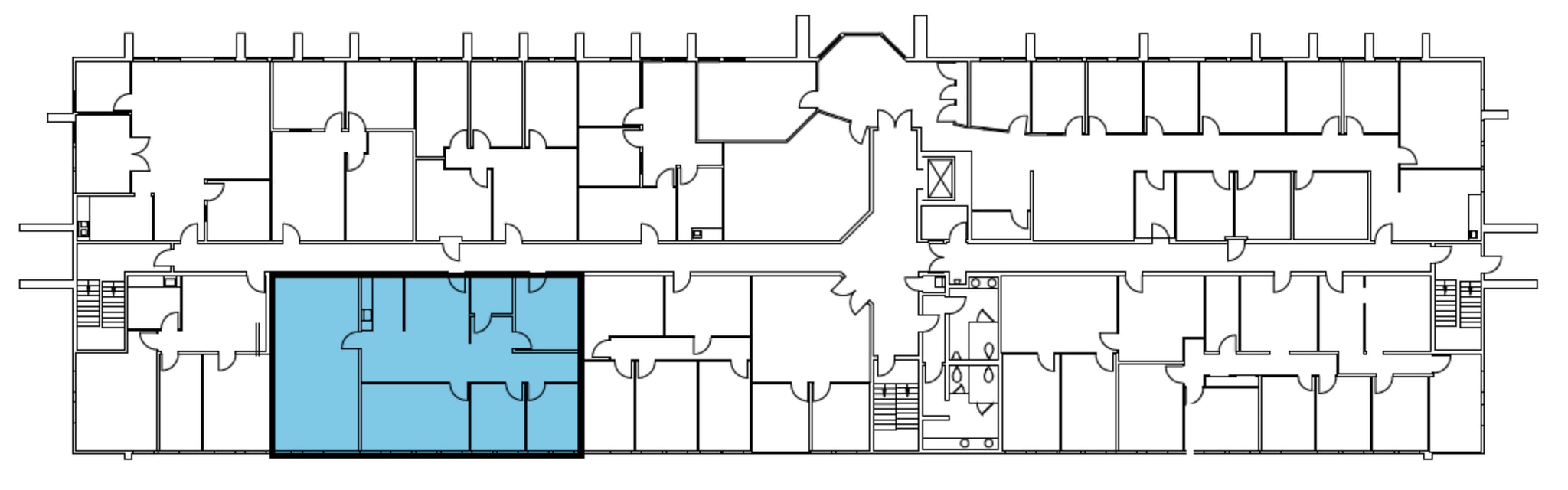 2525 Camino del Rio S, San Diego, CA à louer Plan d’étage- Image 1 de 1