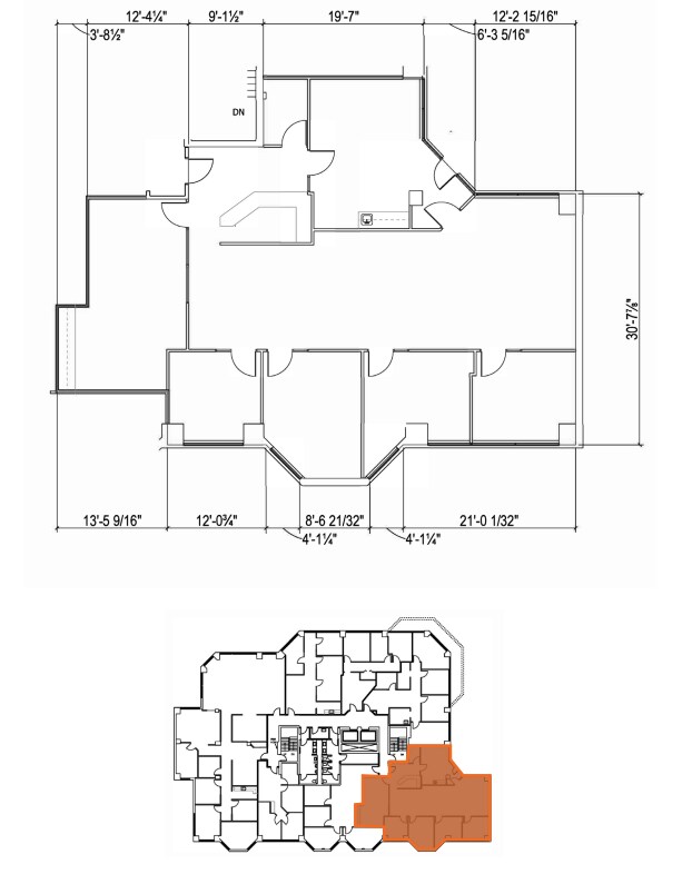 609 14th St NW, Calgary, AB for lease Floor Plan- Image 1 of 1