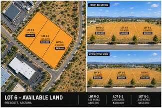 Plus de détails pour 2100 Gulfstream, Prescott, AZ - Terrain à vendre
