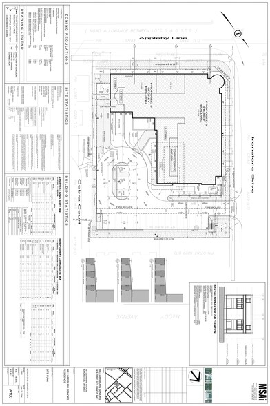 1893 Appleby Line, Burlington, ON for lease - Site Plan - Image 3 of 7