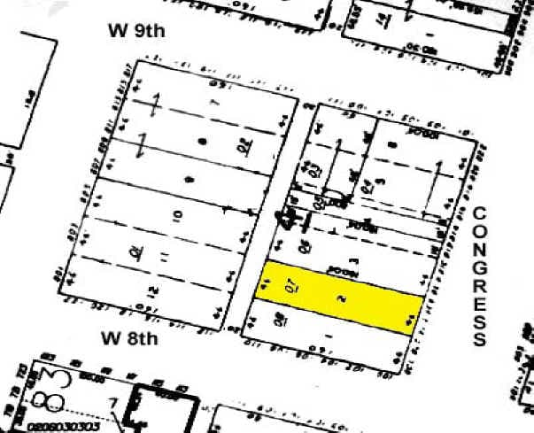 804 Congress Ave, Austin, TX for lease - Plat Map - Image 2 of 15
