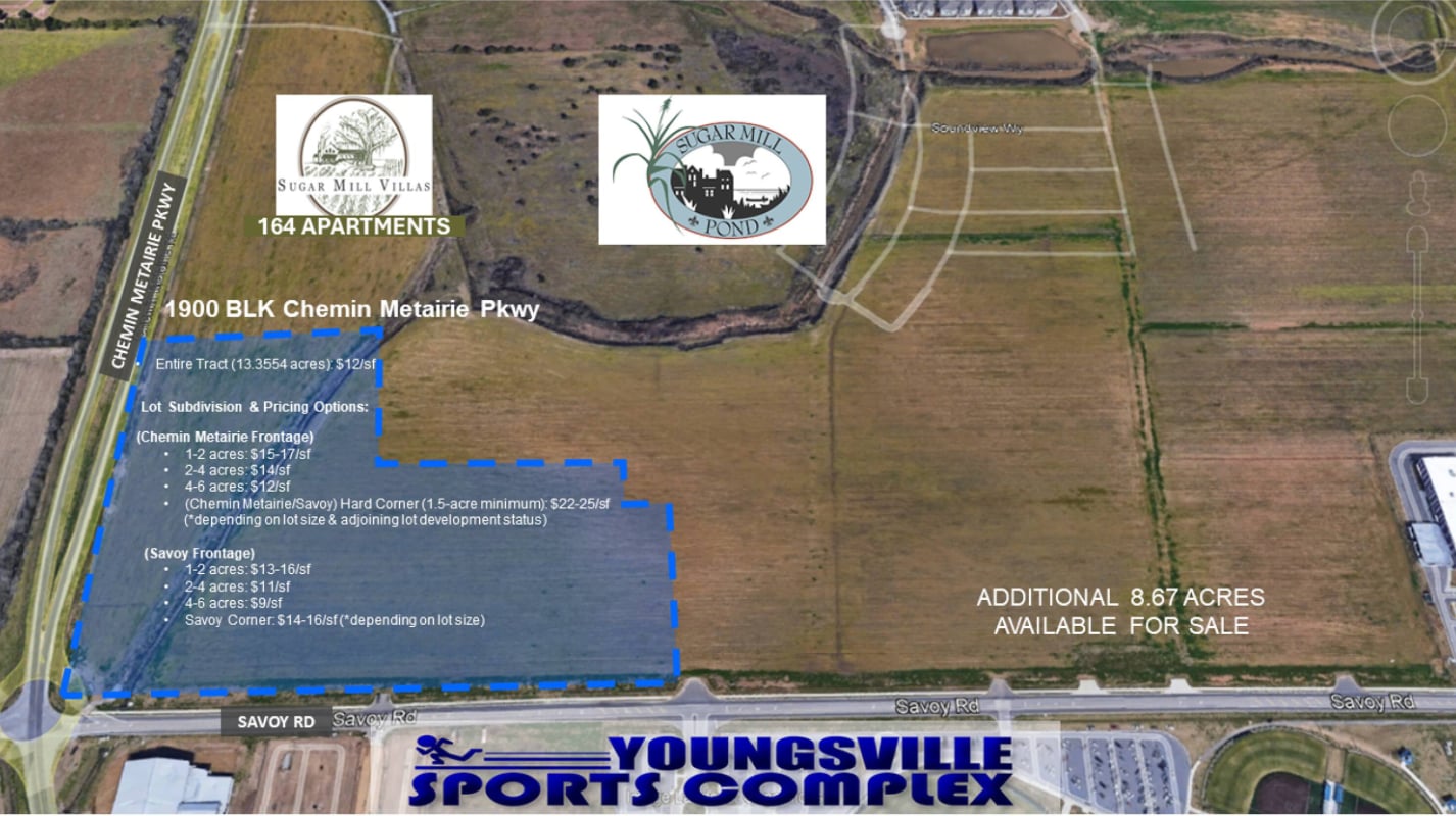 1900 Blk Chemin Metairie, Youngsville, LA for sale Primary Photo- Image 1 of 4