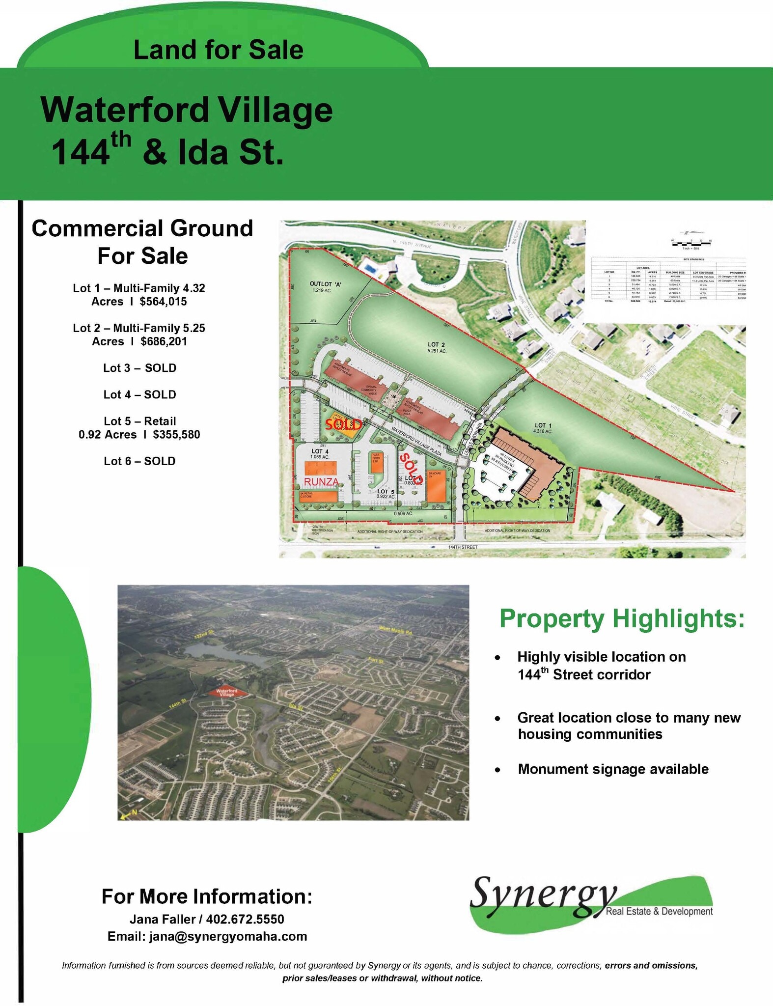 144th & Ida St, Omaha, NE à vendre Photo du bâtiment- Image 1 de 2