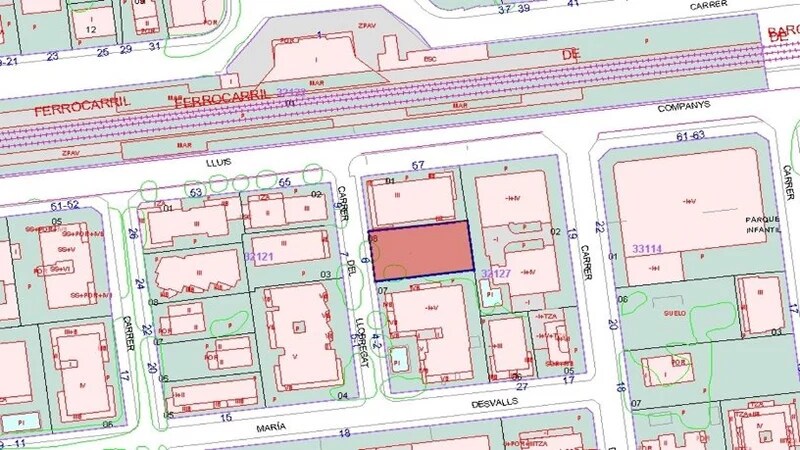 Carrer de Llobregat, 6, Calafell, Tarragona for sale - Site Plan - Image 2 of 2