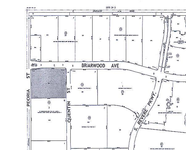 12150-12200 E Briarwood Ave, Centennial, CO à louer - Plan cadastral - Image 2 de 13