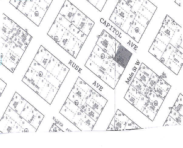 708 Main St, Houston, TX for lease - Plat Map - Image 2 of 25