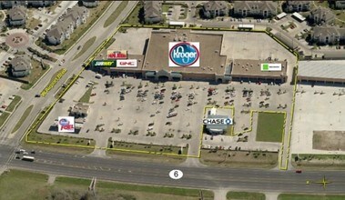 11543-11581 S Hwy 6, Sugar Land, TX - AERIAL  map view - Image1