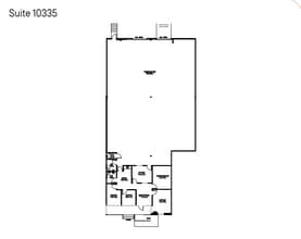 10310 Brockwood Rd, Dallas, TX à louer Plan d’étage- Image 1 de 1