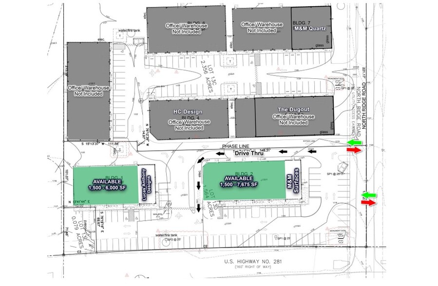 101 N Ridge Rd, Marble Falls, TX for lease - Site Plan - Image 2 of 10