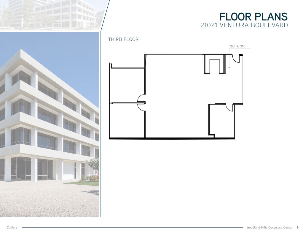 21021 Ventura Blvd, Woodland Hills, CA à louer Plan d  tage- Image 1 de 1