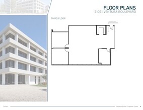 21021 Ventura Blvd, Woodland Hills, CA à louer Plan d  tage- Image 1 de 1