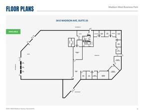 3600 Madison Ave, North Highlands, CA for lease Floor Plan- Image 1 of 1