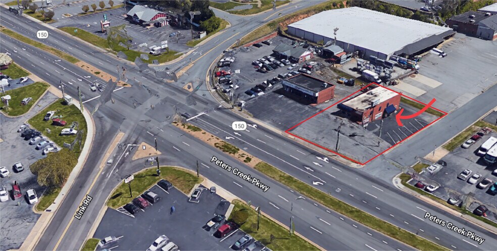 1425-1427 Peters Creek Pky, Winston-Salem, NC à louer - Photo du bâtiment - Image 2 de 8