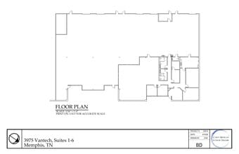 3930 Vantech Dr, Memphis, TN à louer Plan de site- Image 1 de 18