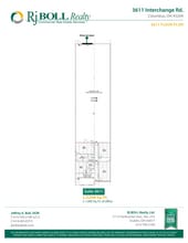 3563-3611 Interchange Rd, Columbus, OH à louer Plan d’étage- Image 1 de 1