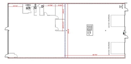 6325 11th St SE, Calgary, AB for lease Floor Plan- Image 1 of 1