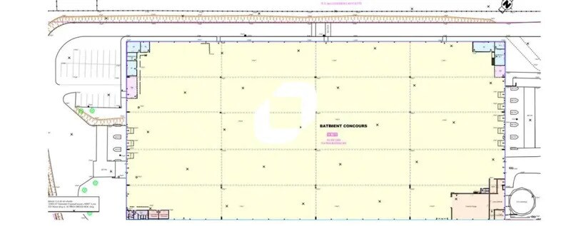 Bureau dans Saint-Quentin-Fallavier à louer - Plan d’étage - Image 3 de 3