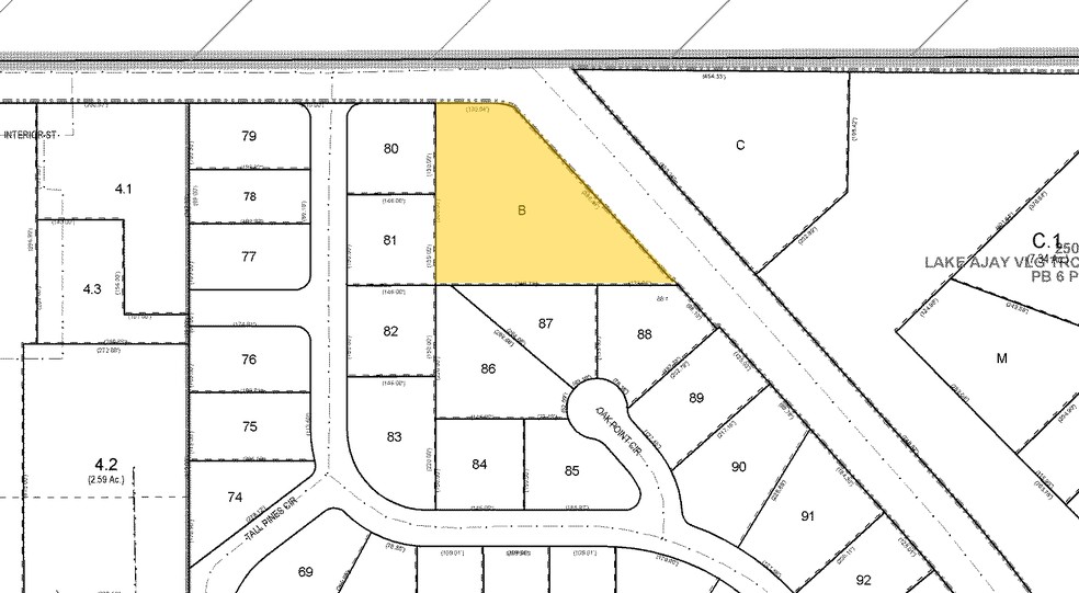 3290 N Narcoossee Rd, Saint Cloud, FL à vendre - Plan cadastral - Image 2 de 6