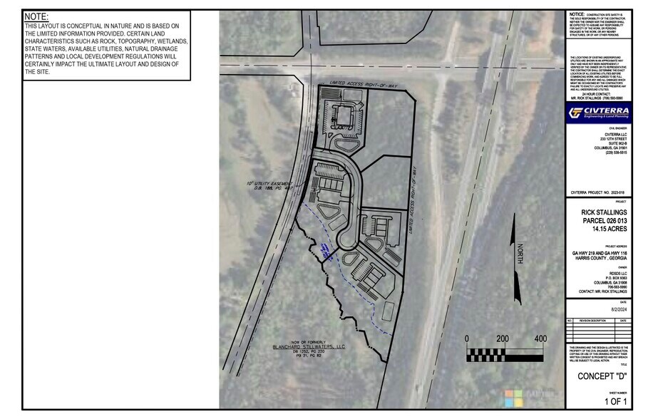 72 GA-116, Hamilton, GA à vendre - Plan de site - Image 3 de 6